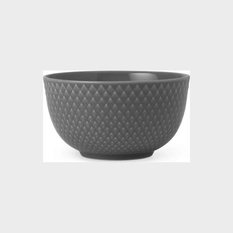 Lyngby Porceln - Rhombe Earth Skl 11 Cm - Slate