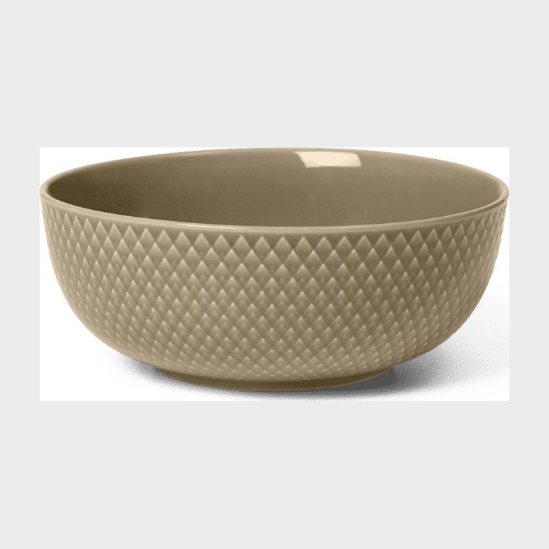Lyngby Porceln - Rhombe Earth Skl 15,5 Cm - Ler