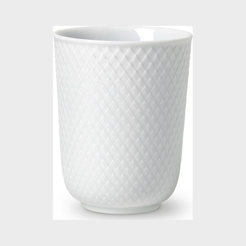 Lyngby Porcel�n - Rhombe Hvid Krus 33 Cl