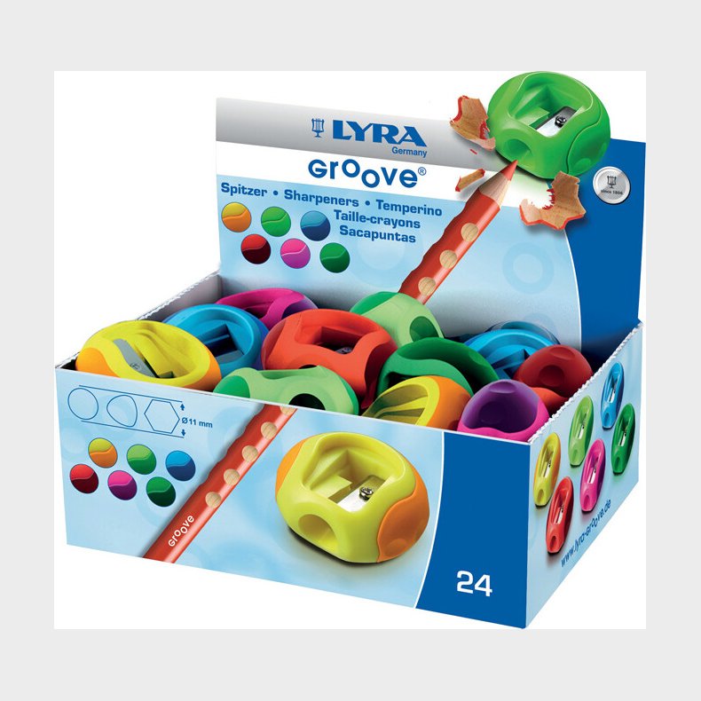 Lyra Blyantspidser Groove 1 Stk