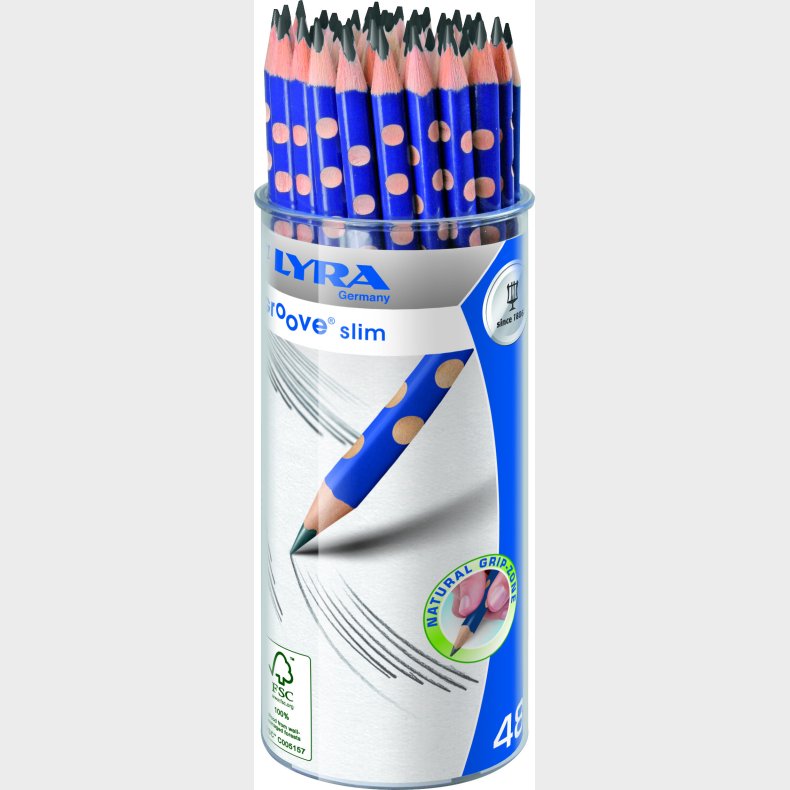 Lyra Groove Slim Graphite Hb Blyanter