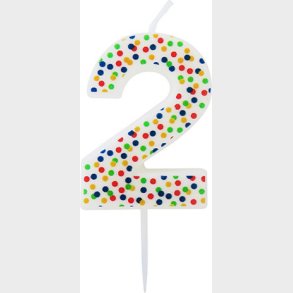 Lys Med Tal 2 7,5 Cm - H�j - Scanseason