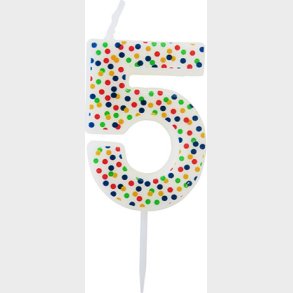 Lys Med Tal 5 7,5 Cm - H�j - Scanseason