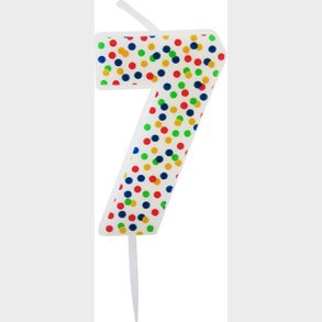 Lys Med Tal 7 7,5 Cm - Hj - Scanseason