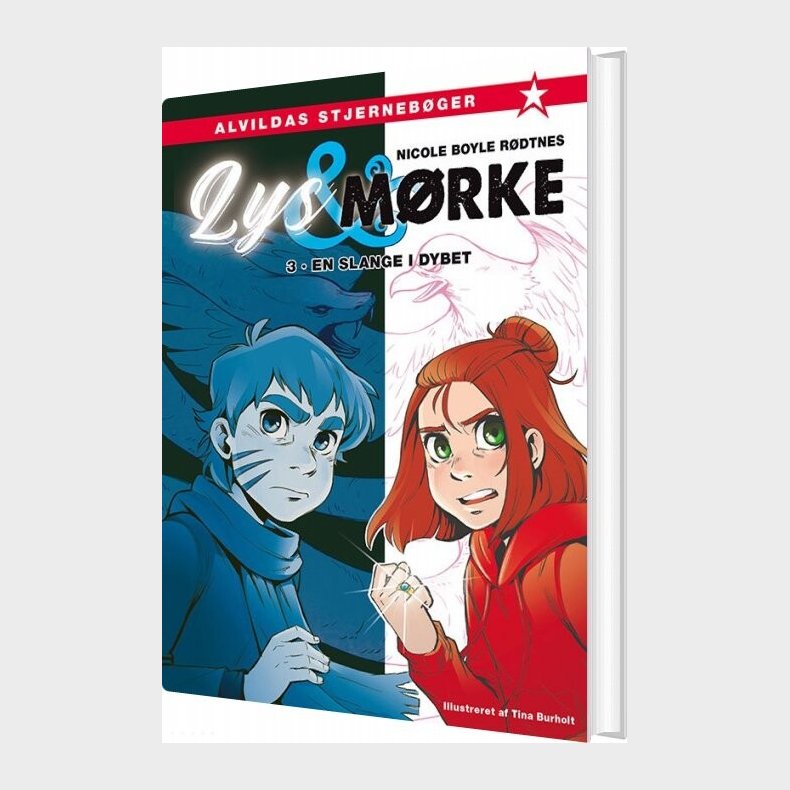 Lys Og M�rke 3: En Slange I Dybet - Nicole Boyle R�dtnes - Bog