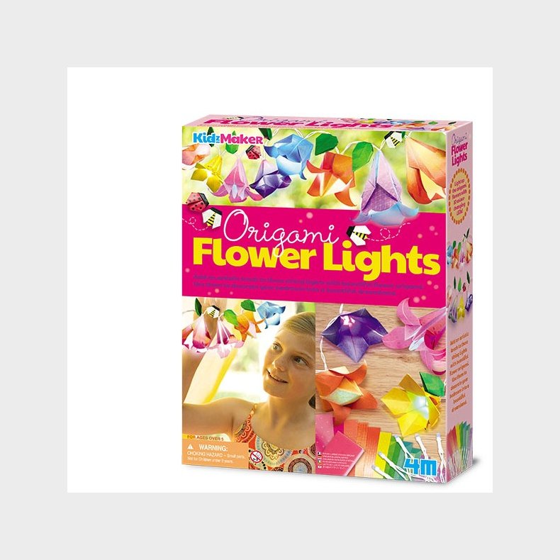 4M | Lav din egen lyskde m. blomster - origami