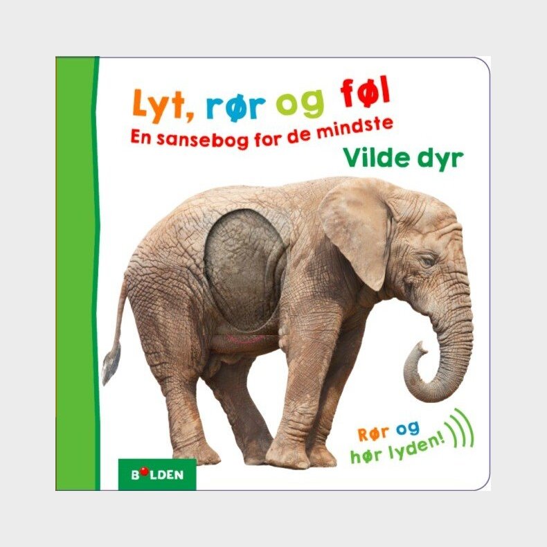 Lyt, Rr Og Fl: Vilde Dyr - Bog