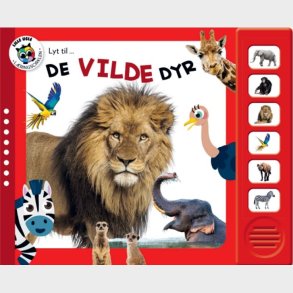 Lyt Til - De Vilde Dyr - Bog