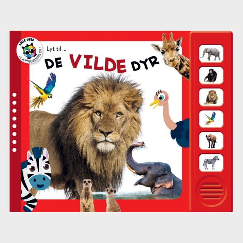 Lyt Til - De Vilde Dyr - Bog