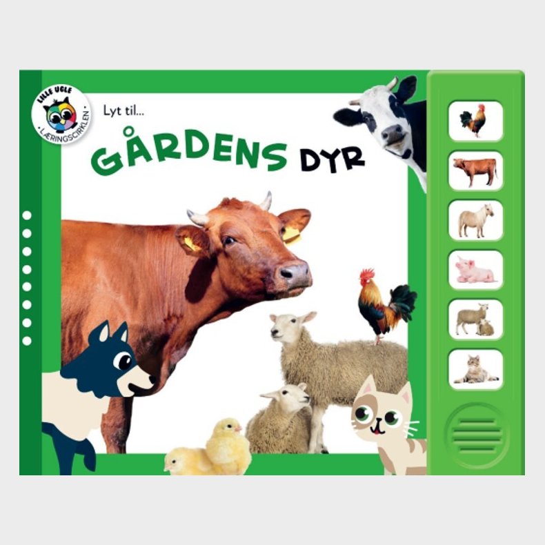 Lyt Til - Bondeg�rdens Dyr - Bog