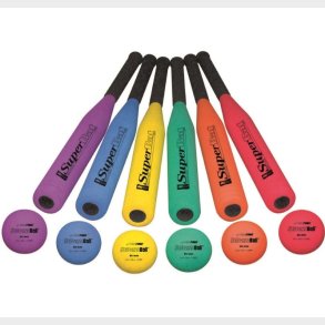 Spordas | Bat og bold i skum, (ass.) 1 stk.