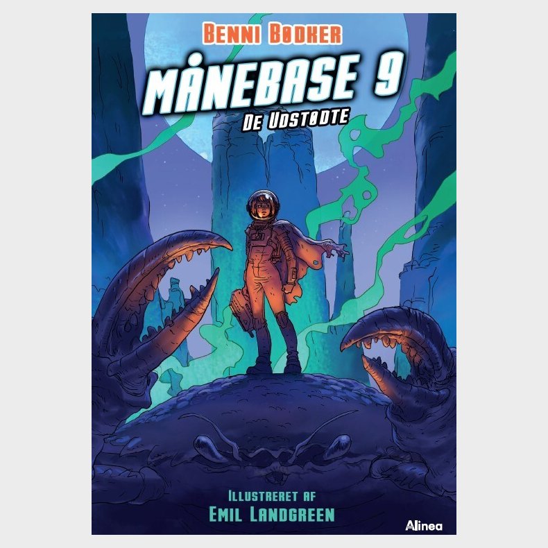 M�nebase 9, De Udst�dte, R�d L�seklub - Benni B�dker - Bog