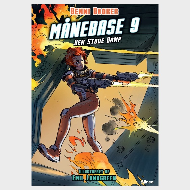 M�nebase 9, Den Store Kamp, R�d L�seklub - Benni B�dker - Bog