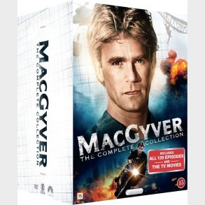 Macgyver Box - Komplet - Sson 1-7 - DVD - Tv-serie