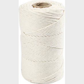 Macram Snor - L 198 M -  2 Mm - Rhvid - 330 G