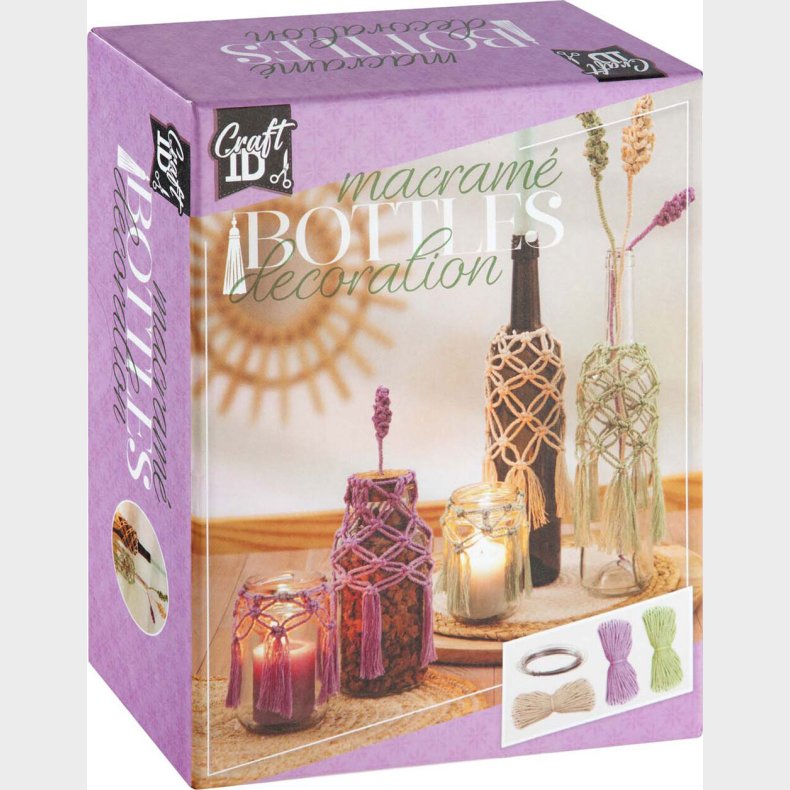 Macrame St Flaskle Dekoration