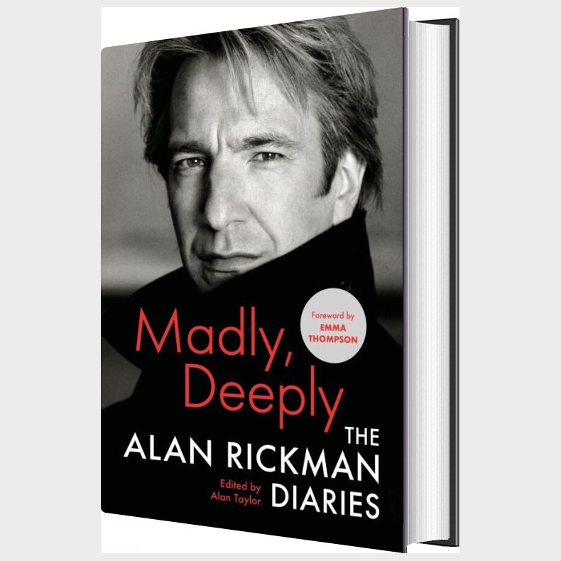 Madly, Deeply: The Alan Rickman Diaries - Alan Rickman - English Book