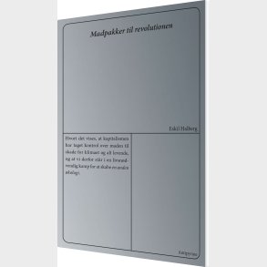 Madpakker Til Revolutionen - Eskil Halberg - Bog