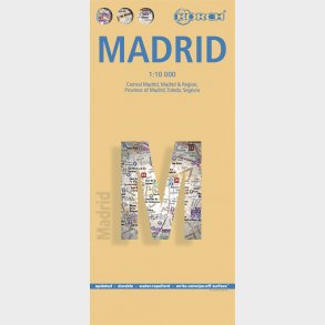 Madrid - Borch Maps  - English book