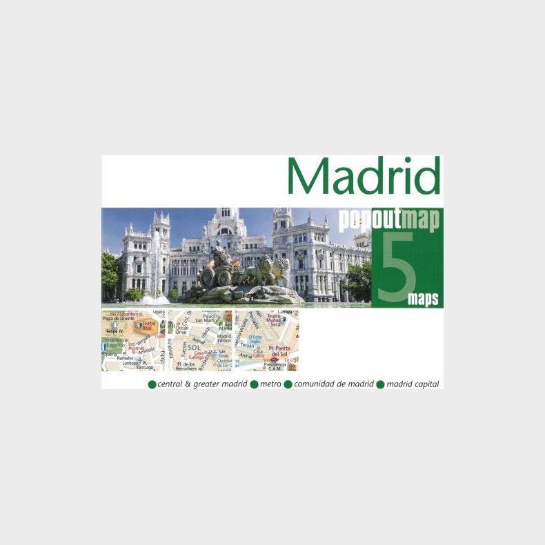 Madrid Popout Maps - Popout Map - English Book