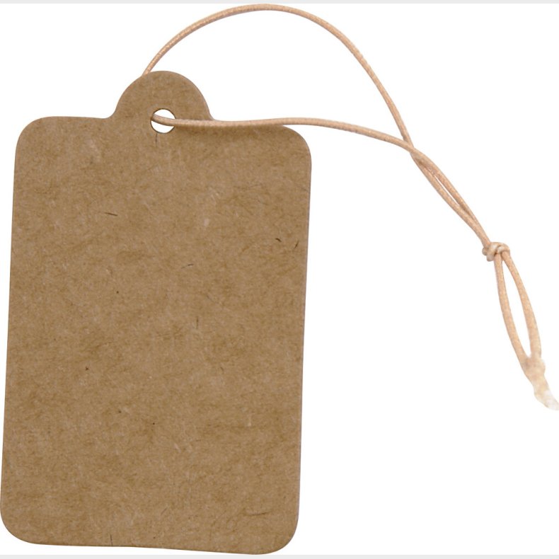 Mrkater - Str. 25x40 Mm - Lys Brun - 100 Stk.