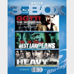 The Heavy // Best Laid Plans // Gotti The Mob Boss - Blu-Ray