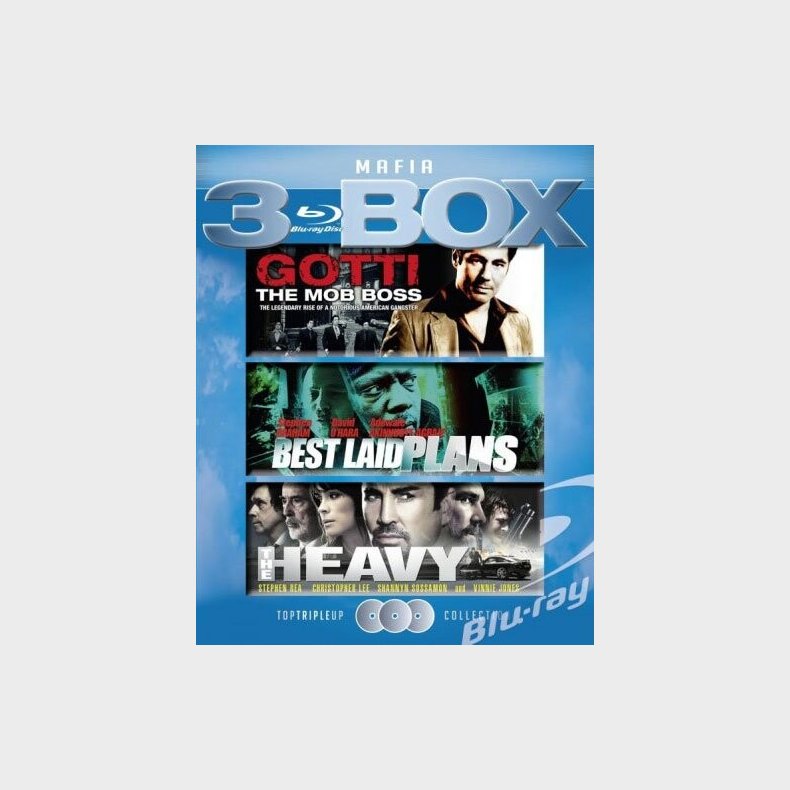 The Heavy // Best Laid Plans // Gotti The Mob Boss - Blu-Ray