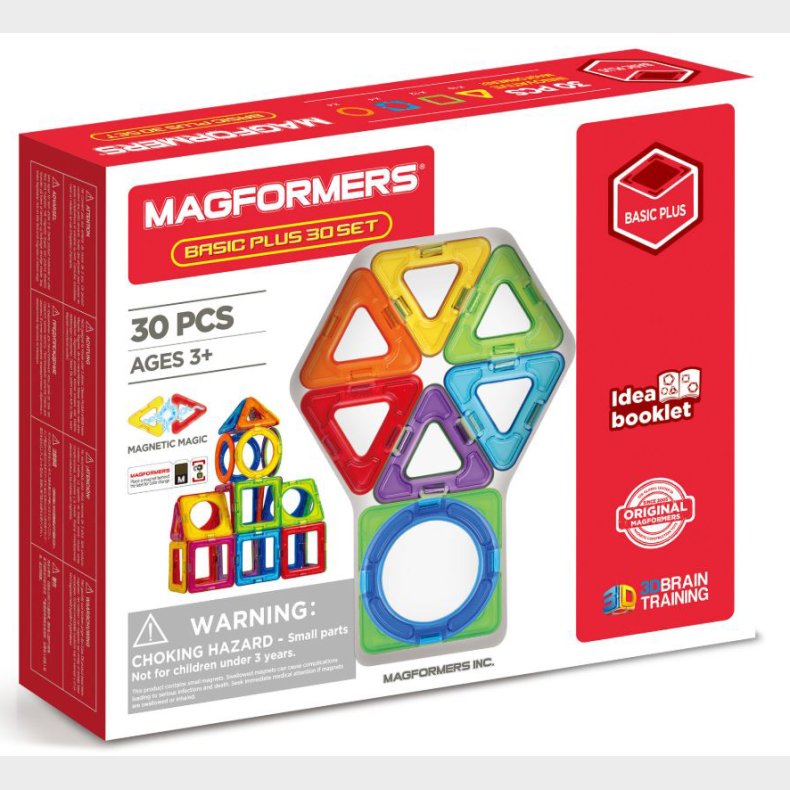 Magformers 30 stk - Basis Plus