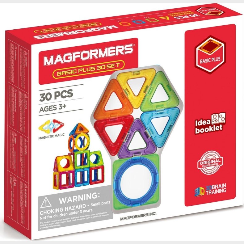 Magformers Magnetleget�j - Basic Plus - 30 Dele