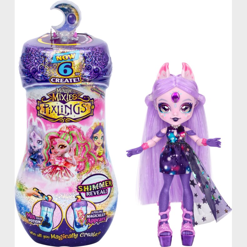 Magic Mixies - Glimmer Pixling Dukke Howlexa - (30585)