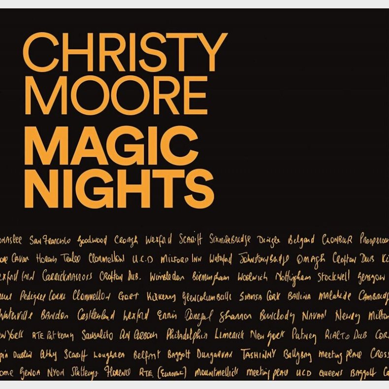 Christy Moore - Magic Nights - Vinyl Lp