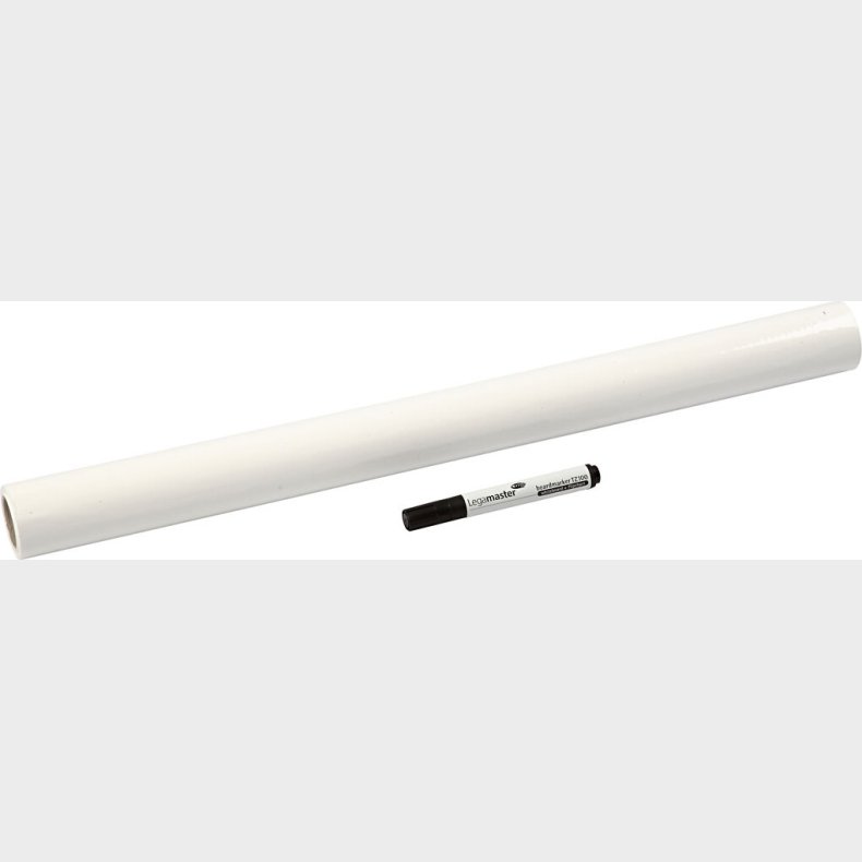 Magic Whiteboard Folie - L 80 Cm - B 60 Cm - Hvid - 25 Ark