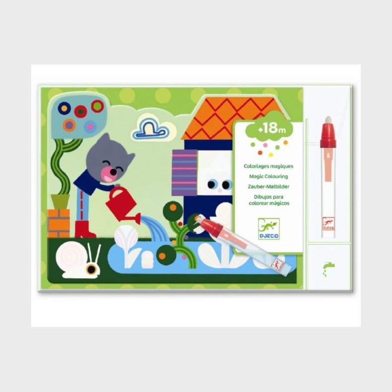 Djeco | Magisk farvelgning - Gemt i haven