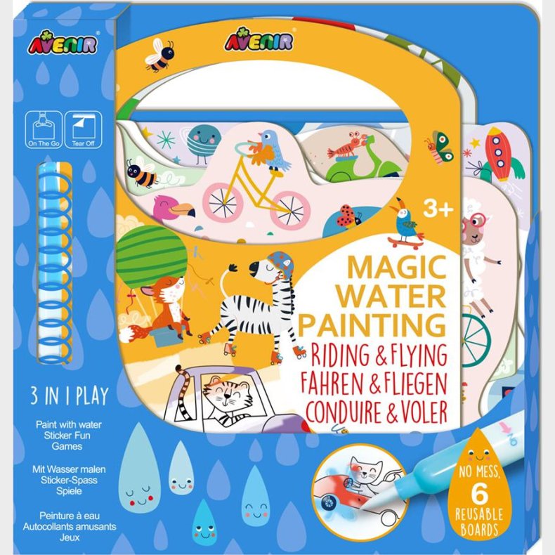 Magisk Malebog K�ret�jer - Avenir - Bog