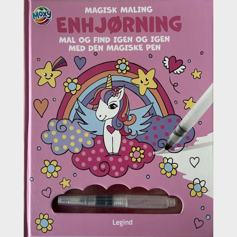 Magisk Maling: Enhj�rning - Bog