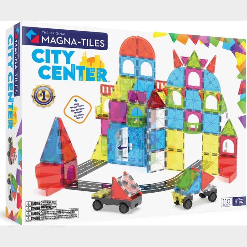 Magna-tiles - City Center 110 Dele