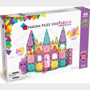 Magna-tiles - Castle Dlx + Micromags - Deluxe Slot - 48 Dele