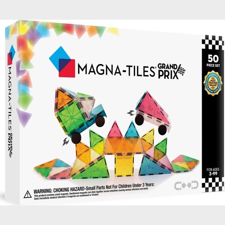 Magna-tiles - Grand Prix (50 Dele)