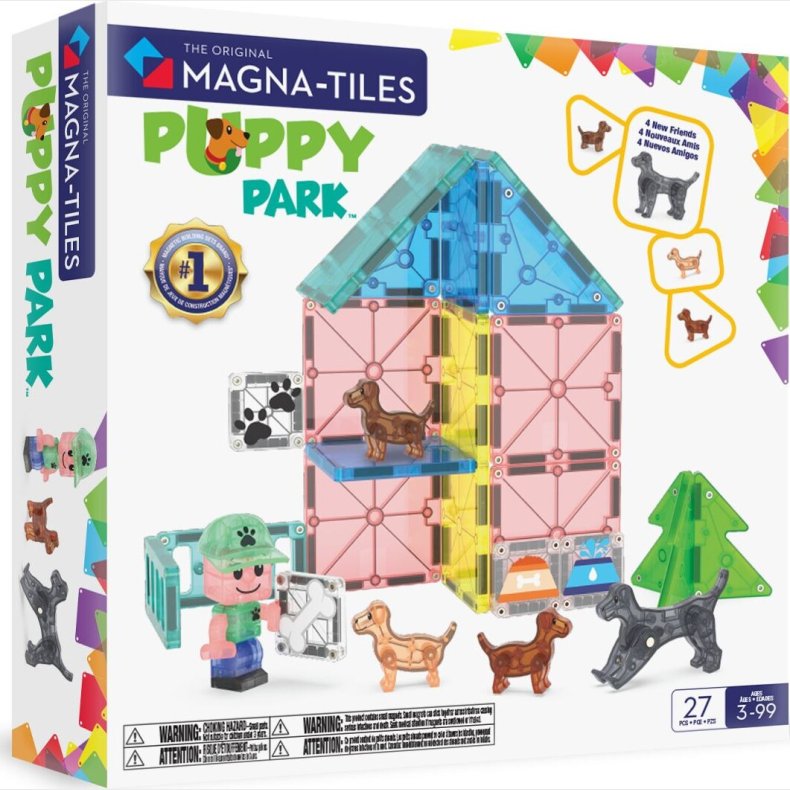 Magna-tiles - Hundedagpleje 27 Dele