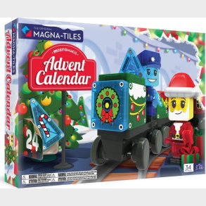 Magna-tiles - Micromags Julekalender - 34 Dele