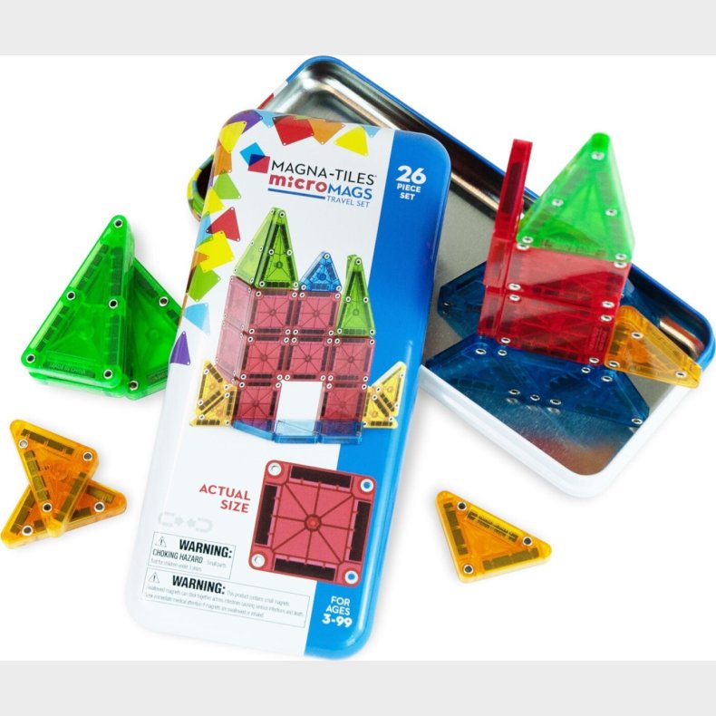 Magna-tiles - Micromags Rejses�t - 26 Dele