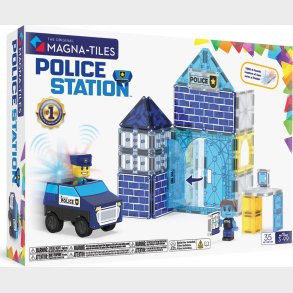 Magna-tiles - Police Station - 36 Dele