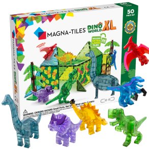 Magna-Tiles | Dino World XL, 50 stk
