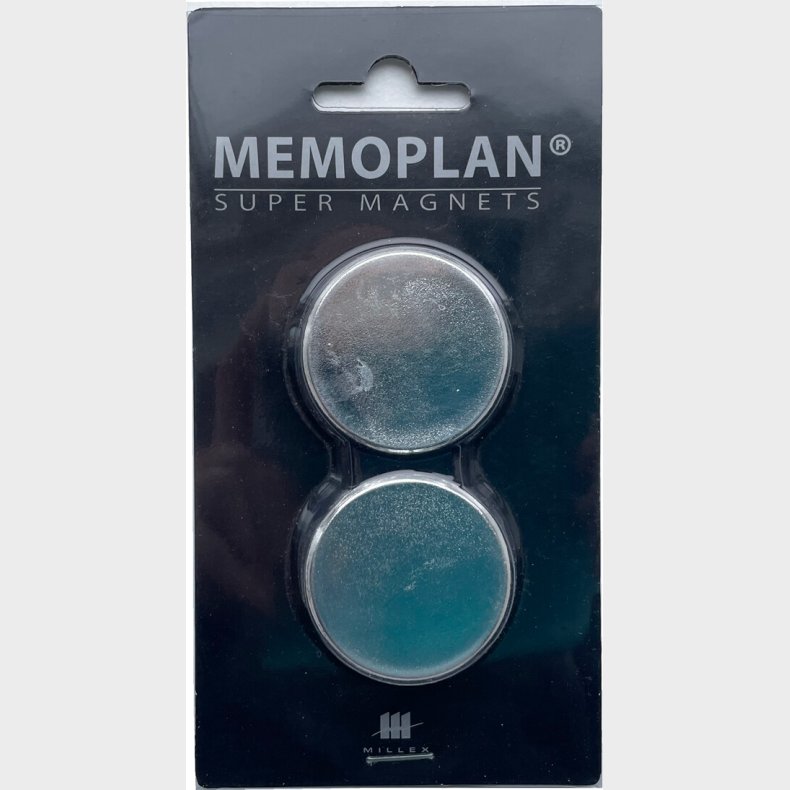 Magnet 35 Mm - Krom 2 Stk / Blister