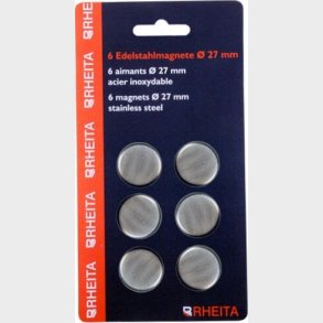 Magnet Super 27 Mm 6 Stk P Blister - Rheita