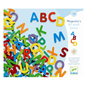 Djeco | Magneter - Store bogstaver, 83 stk