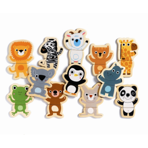 Djeco | Magneter - Lav selv minidyr