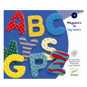 Djeco | Magneter - Store, store bogstaver, 38 stk