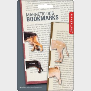 Kikkerland - Magnetisk Bogm�rke - Hund