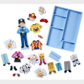 Melissa & Doug | Magnetisk pkldningsdukke, Julia